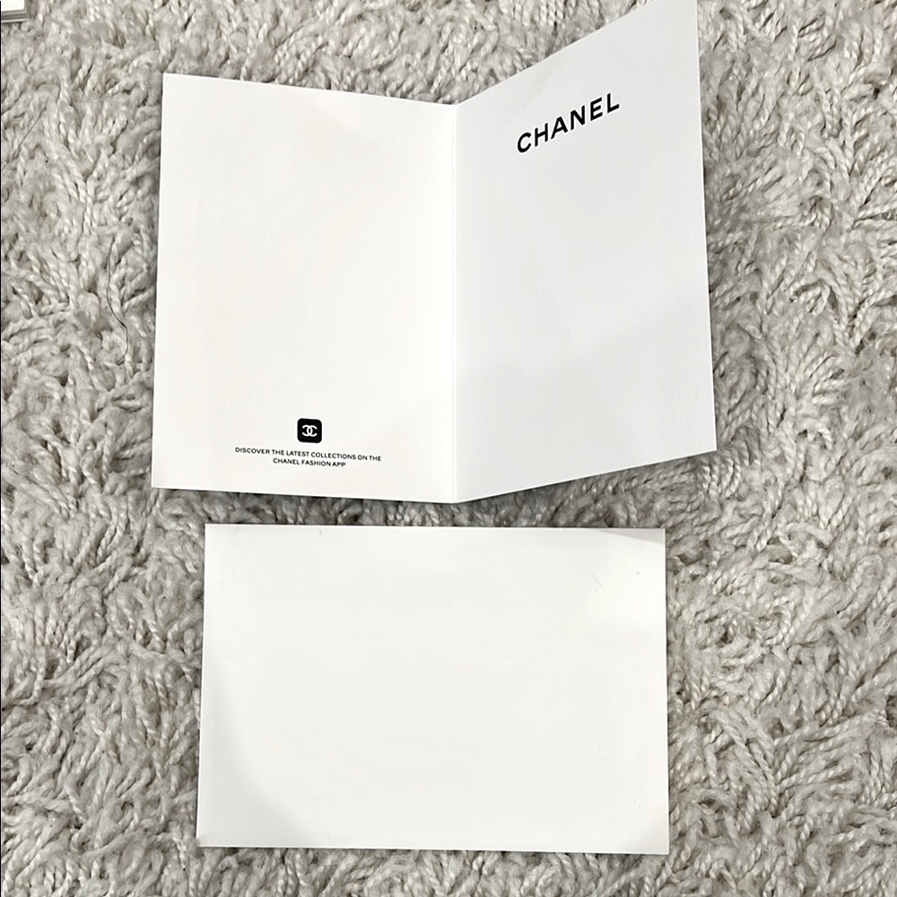 Chanel post card w envelope